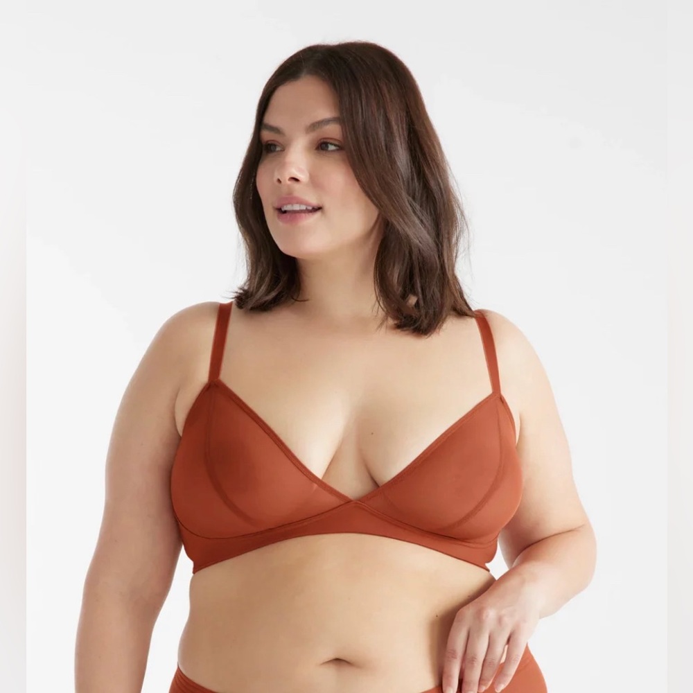 Knix v Ashley Graham Deep V Bra